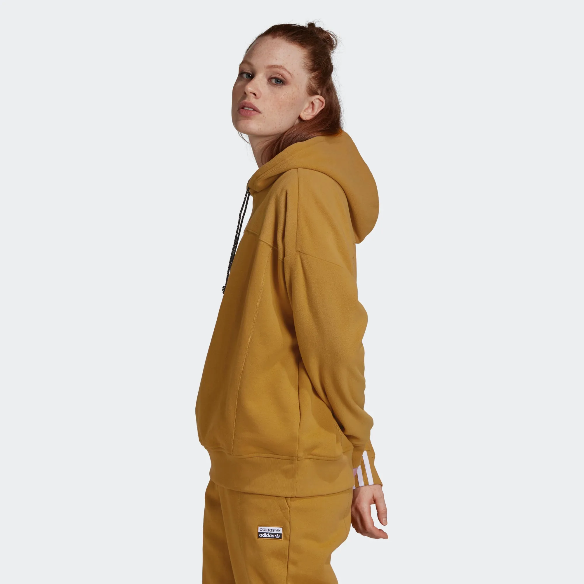 Women's adidas Originals R.Y.V. Hoodie Legacy Gold